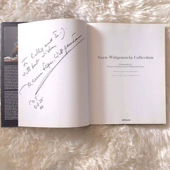 SIGNED Sayn-Wittgenstein Collection Book - Picture 2 of 5
